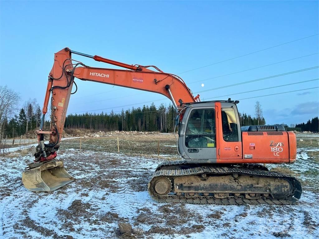 Hitachi ZX180LC Beltegraver