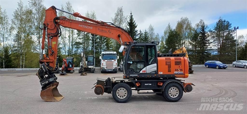 Hitachi ZX190W-6 Hjulgravere
