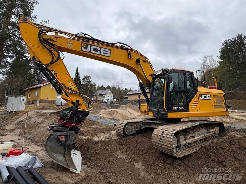 JCB 210 X L 4F Beltegraver