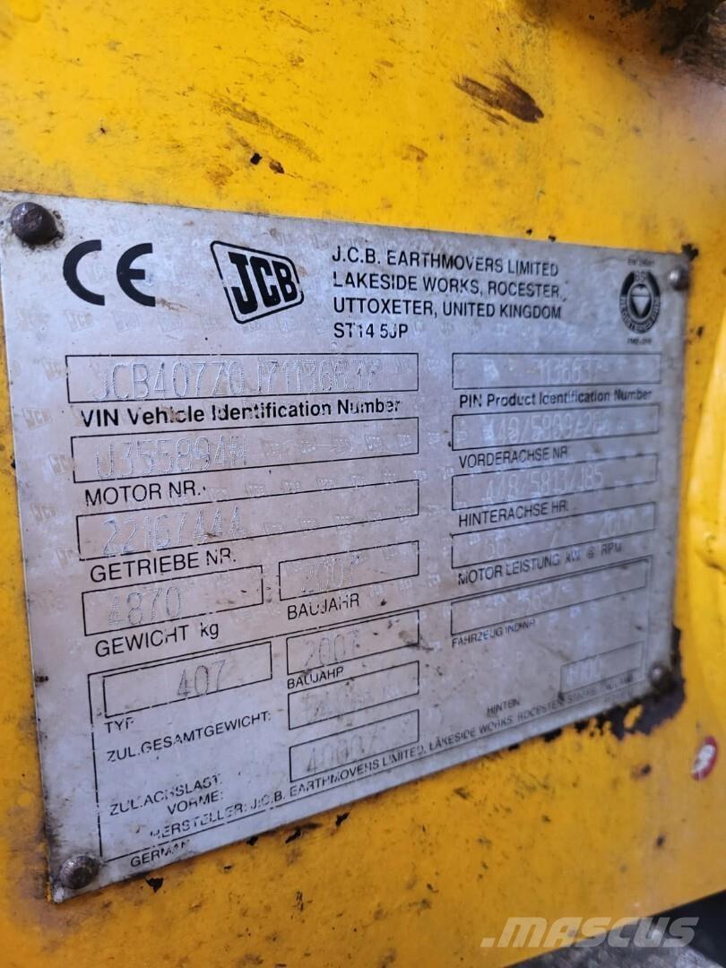 JCB 407 ZX Super Hjullastere
