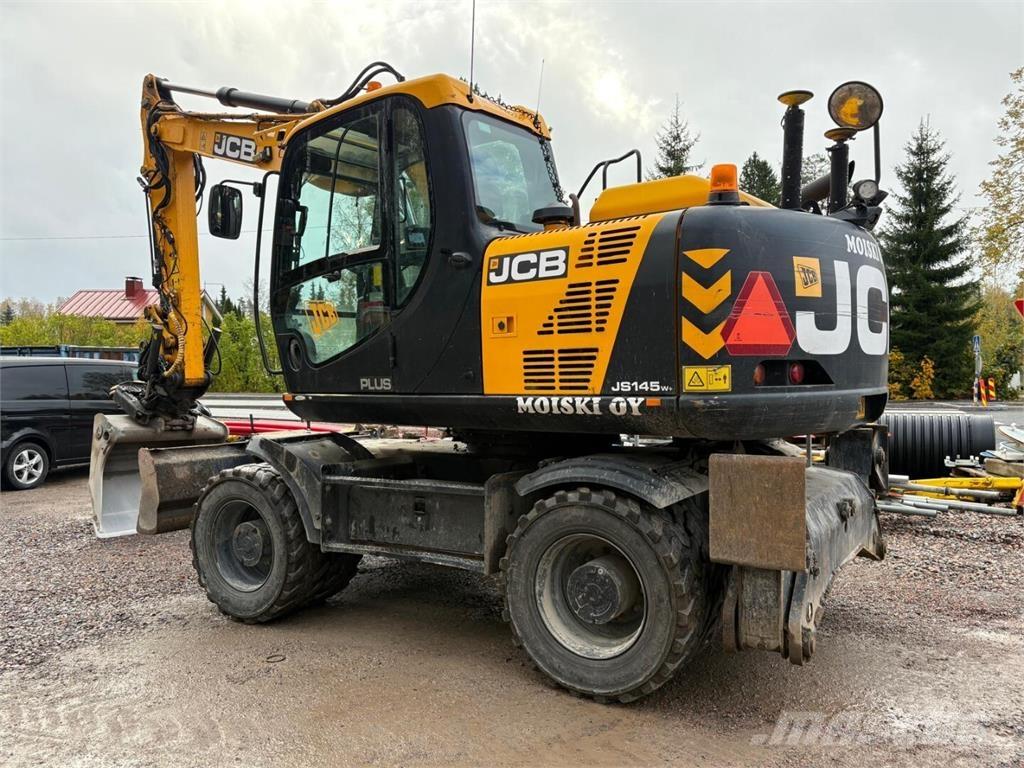 JCB JS 145 W Plus Hjulgravere