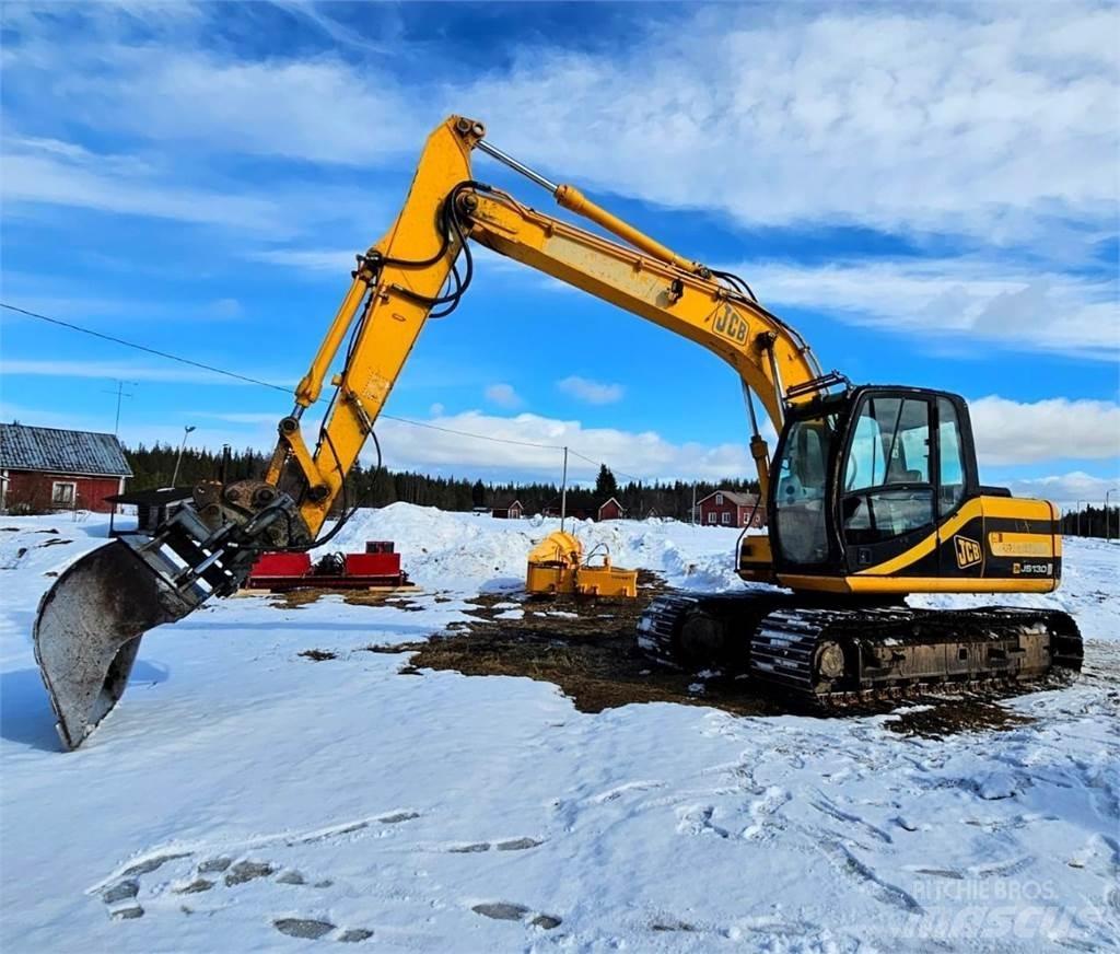JCB JS130 Beltegraver