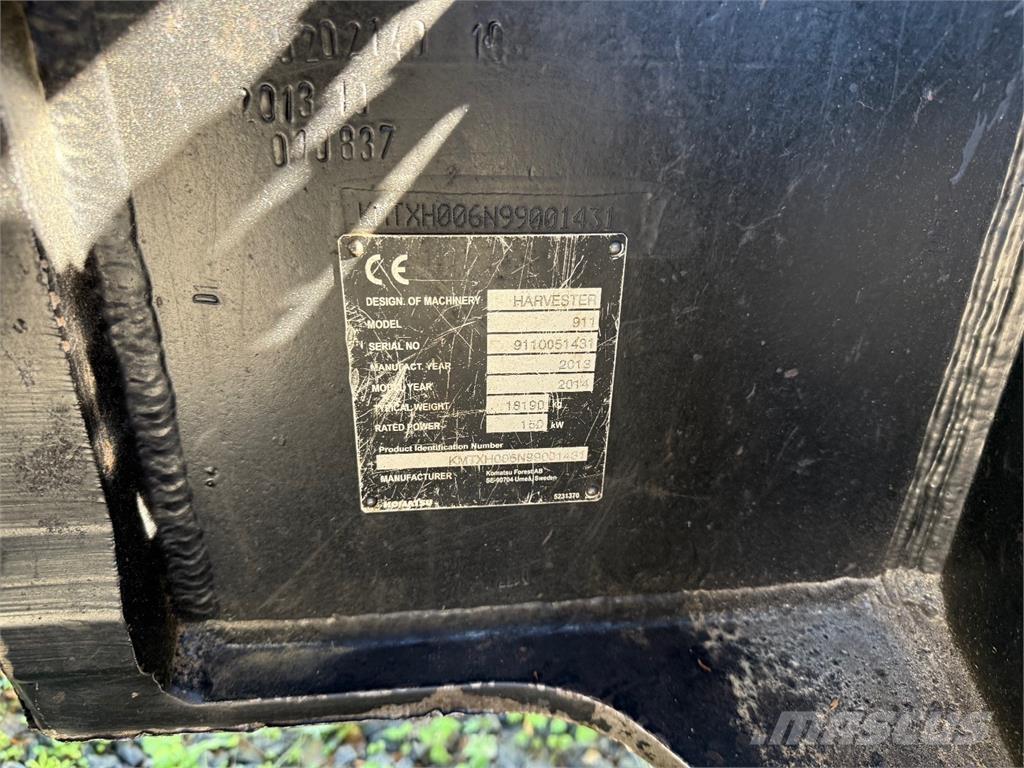 Komatsu 911.5 Hogstmaskiner