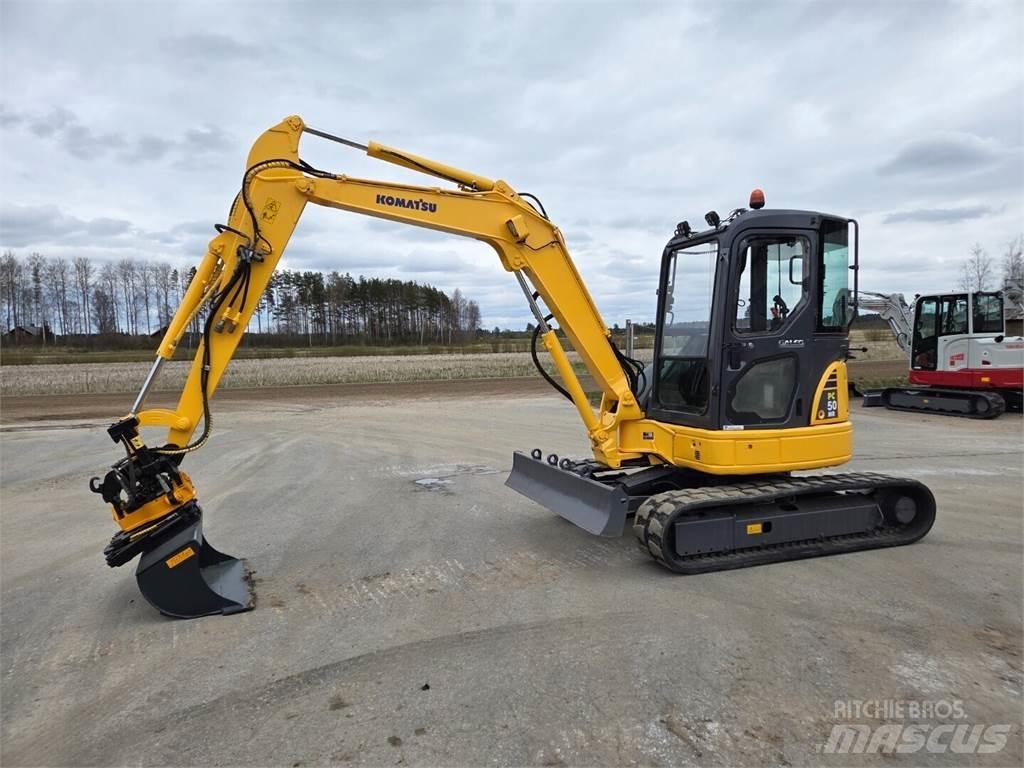 Komatsu PC50MR-2 Minigravere <7t