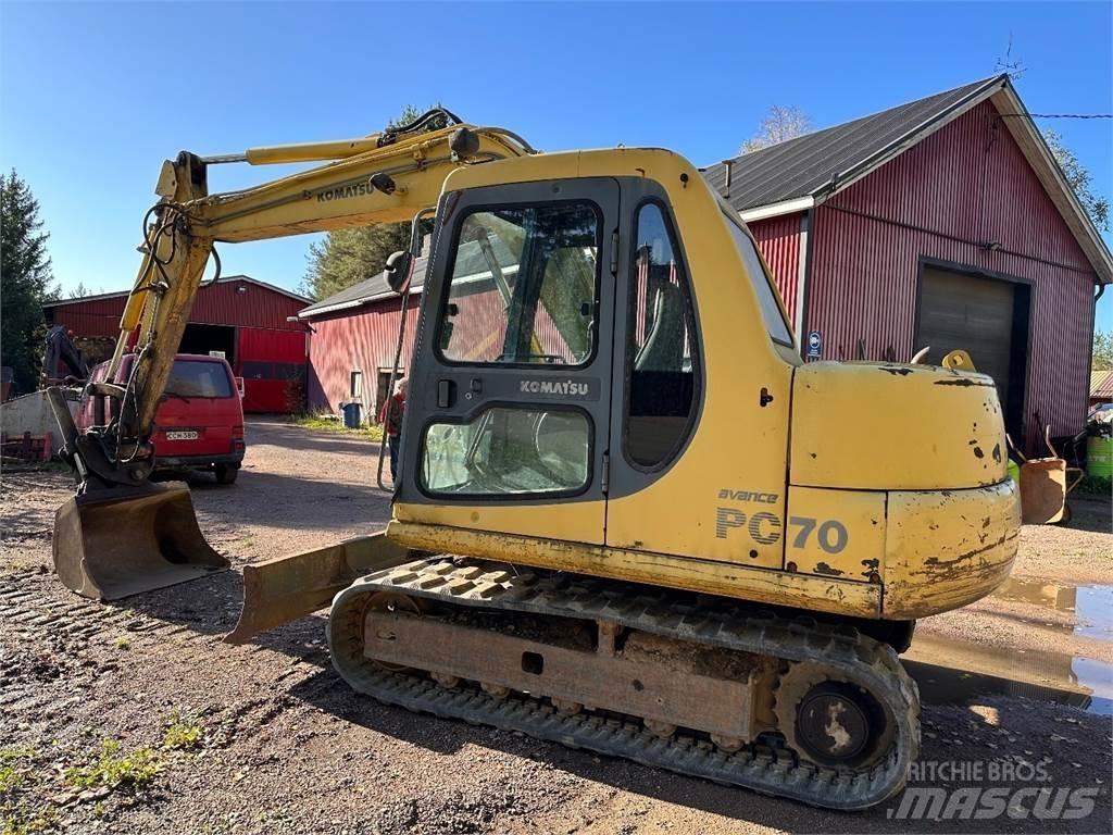 Komatsu PC70-7 Midigravere 7 - 12t
