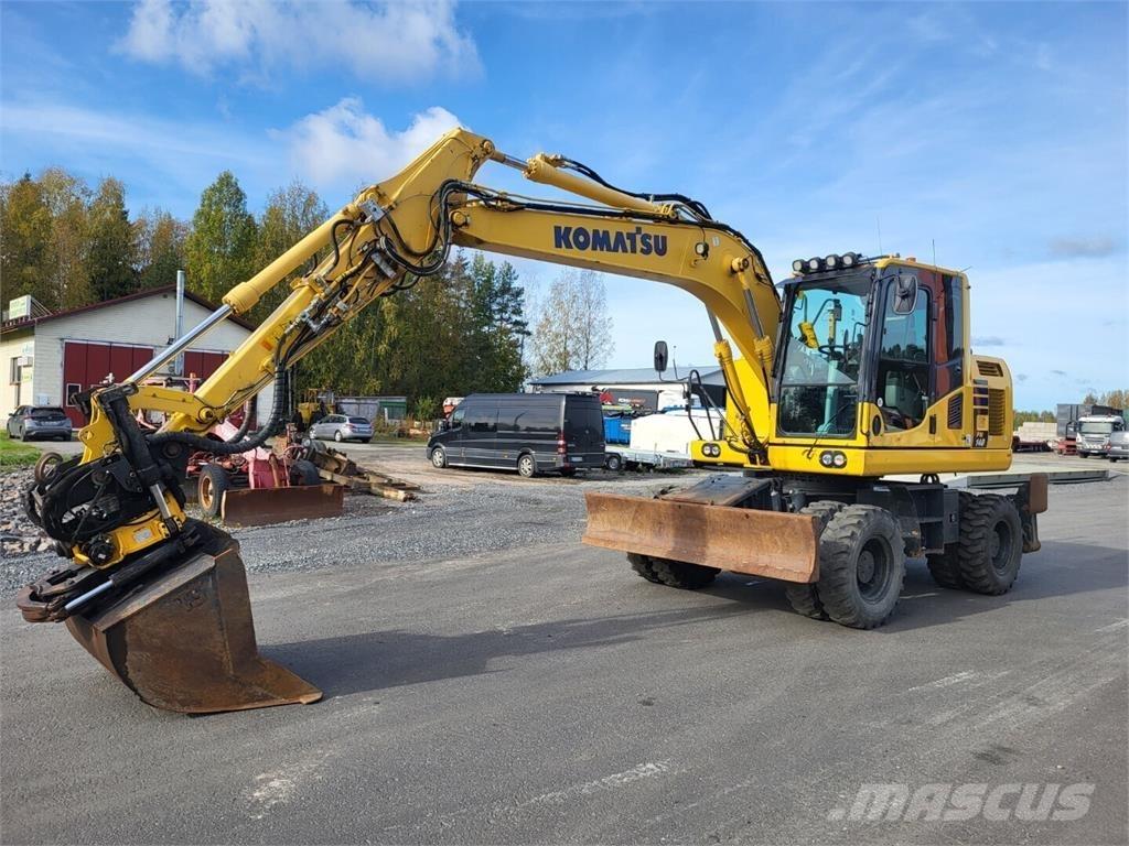 Komatsu PW 148-10 Hjulgravere
