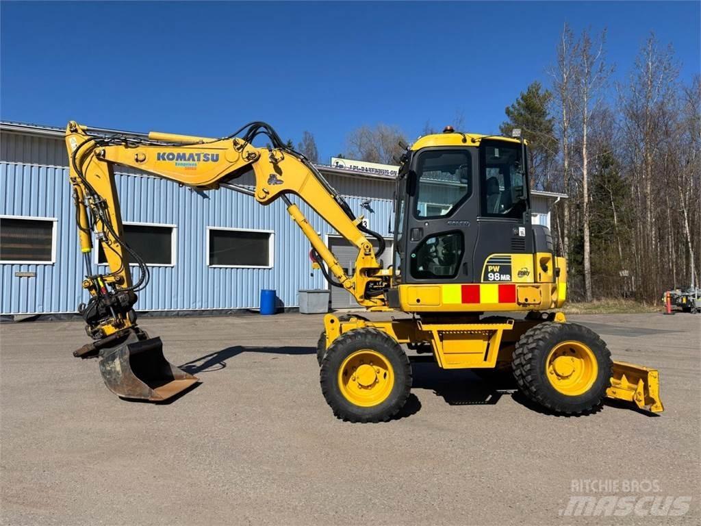 Komatsu PW 98MR-6 Hjulgravere