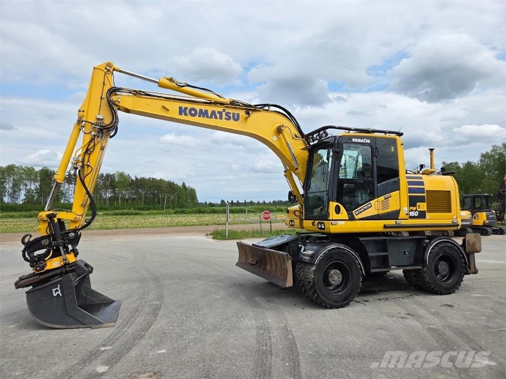 Komatsu PW160-11 Hjulgravere