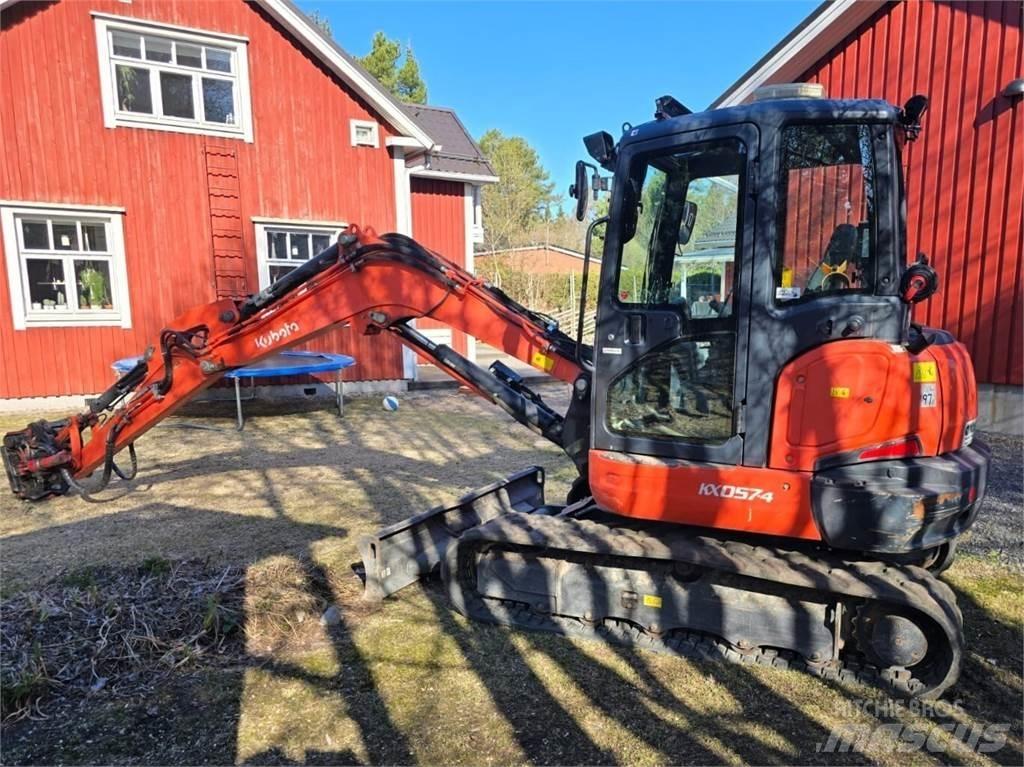 Kubota KX 057-4 Beltegraver
