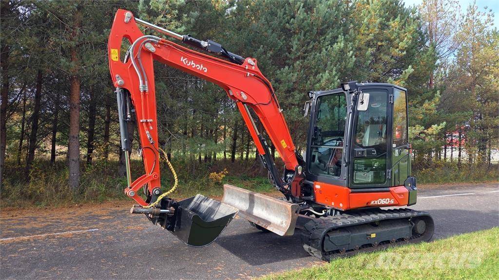 Kubota KX060-5 Minigravere <7t
