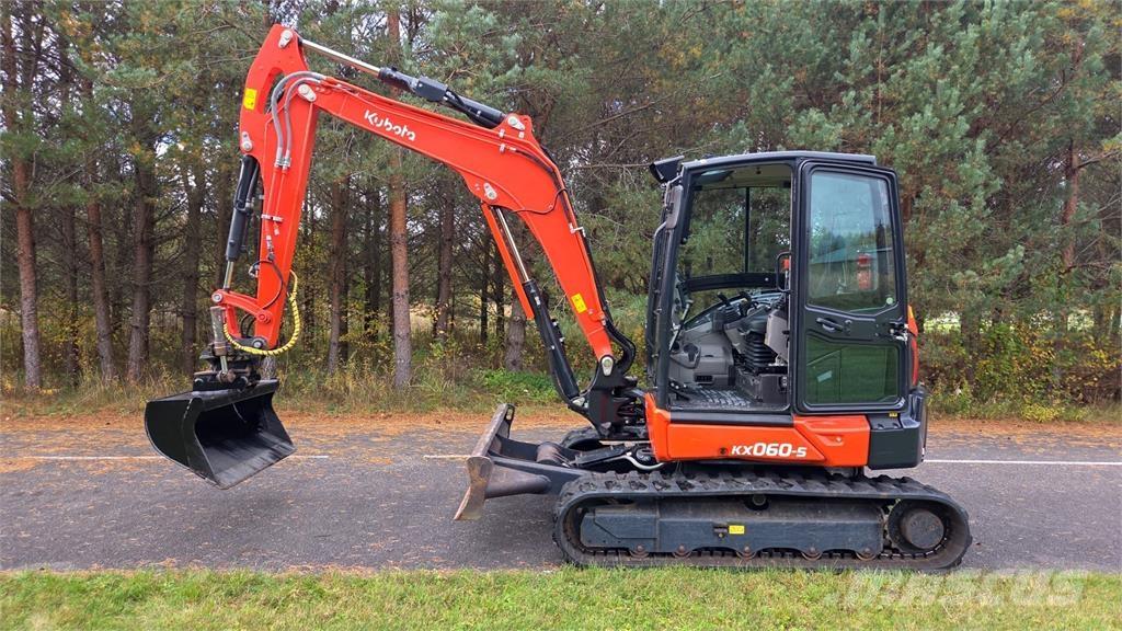Kubota KX060-5 Minigravere <7t