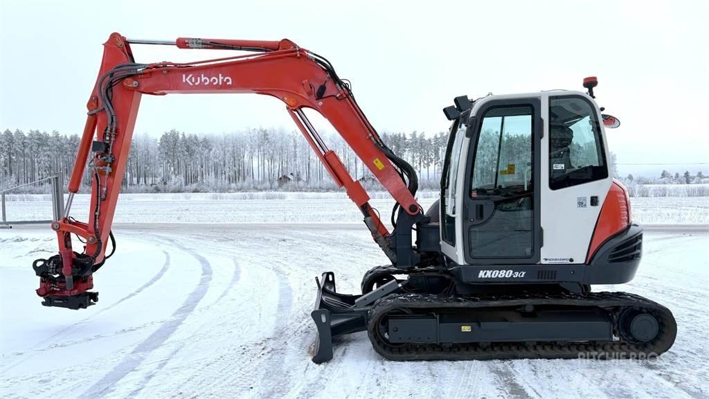 Kubota KX080-3 Midigravere 7 - 12t