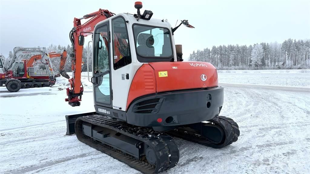 Kubota KX080-3 Midigravere 7 - 12t