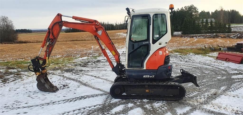 Kubota U25-3 Minigravere <7t