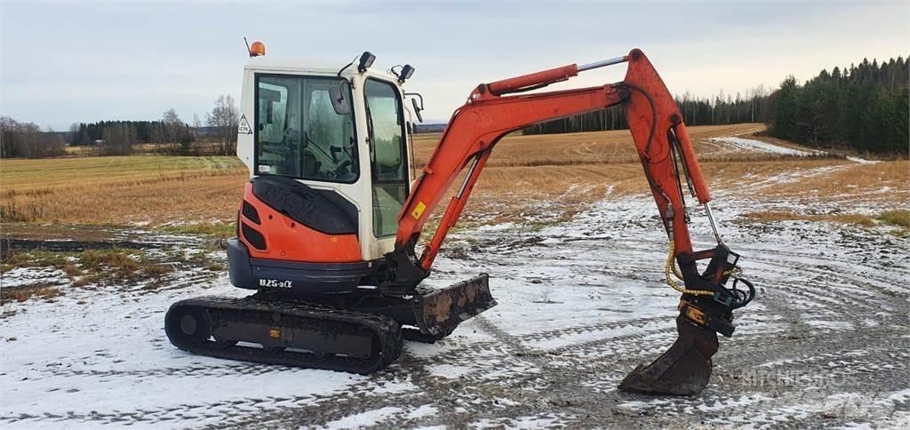 Kubota U25-3 Minigravere <7t