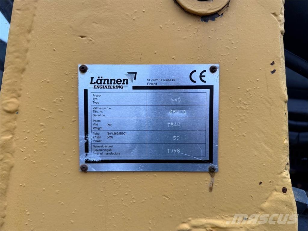 Lännen 540 Traktorgravere