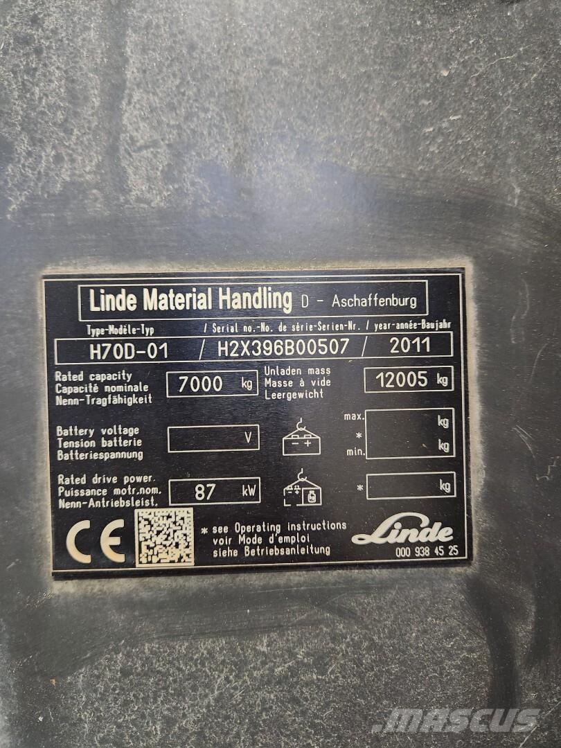 Linde H70D-01 Diesel Trucker