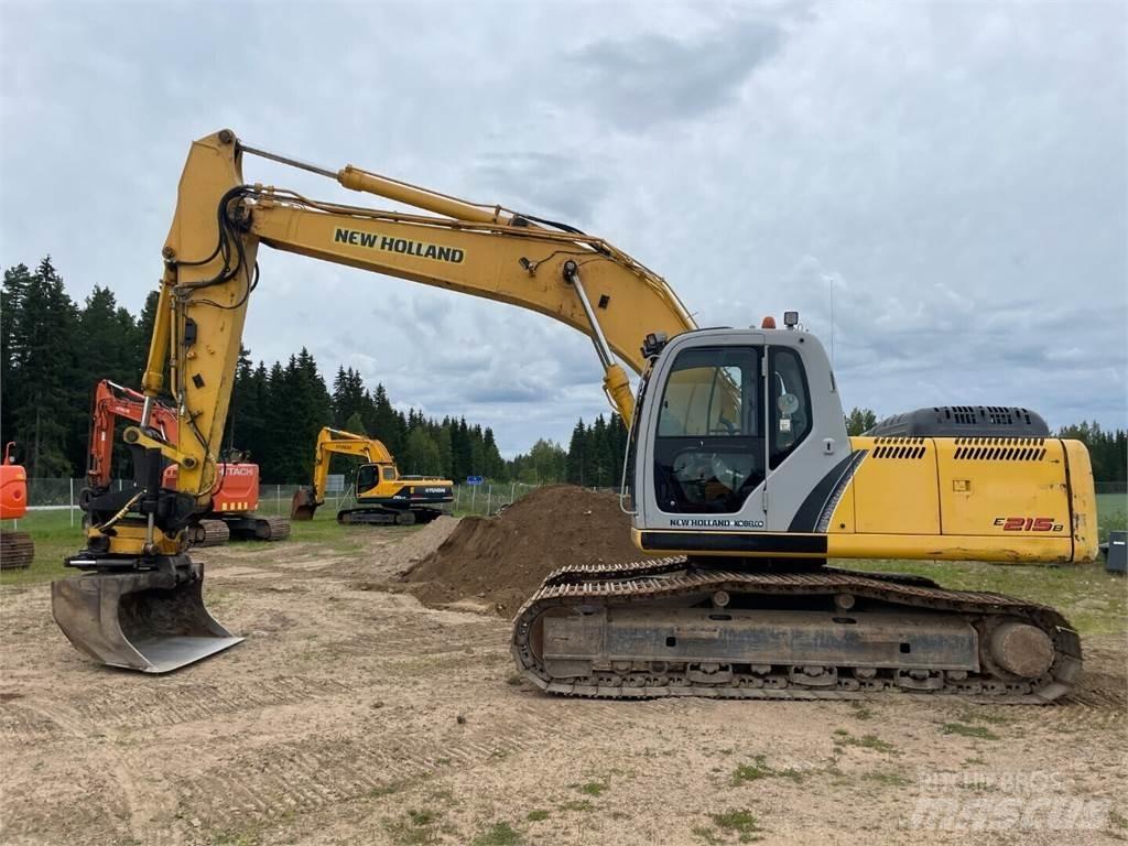 New Holland E215B Beltegraver