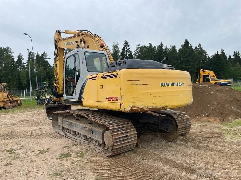 New Holland E215B Beltegraver