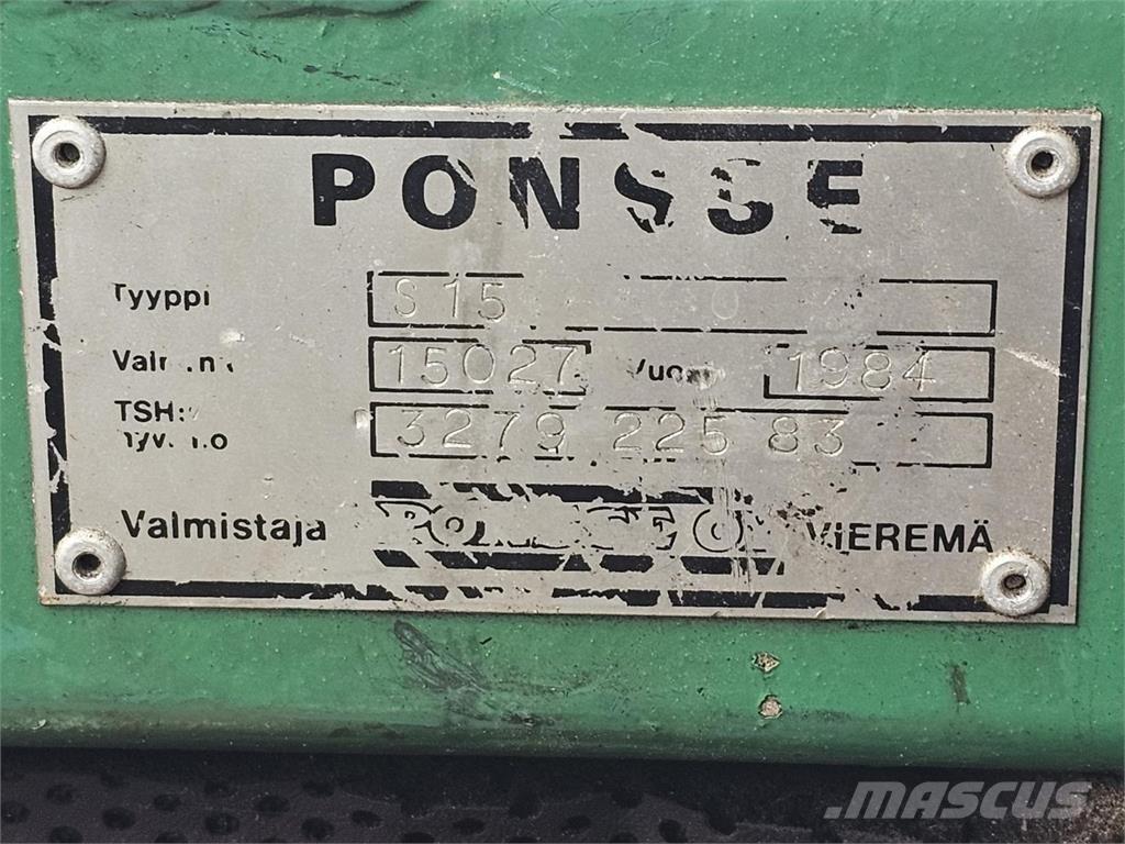 Ponsse S15 Lassbærere