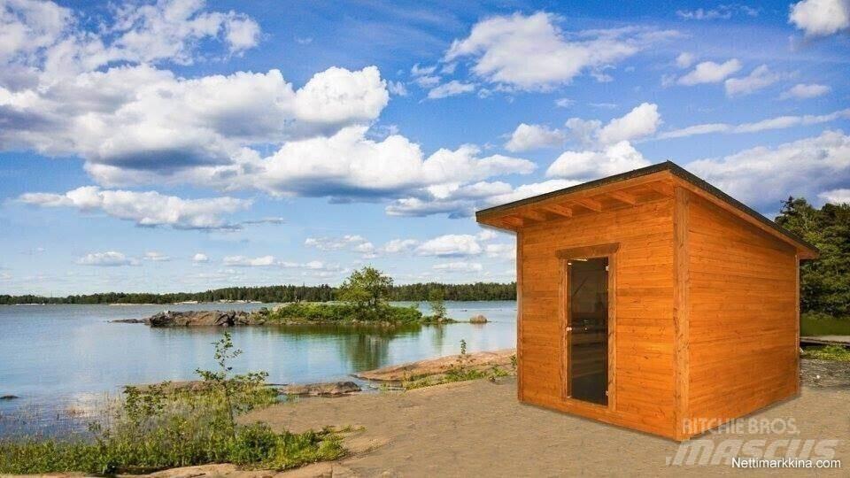  Saunamökki 15 hlö Stålrammmer