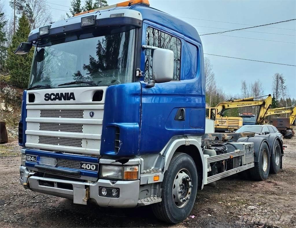 Scania 124 L 6x2 Krokbil