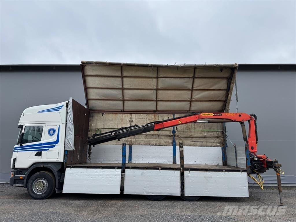 Scania 144G 6x2 Kranbil
