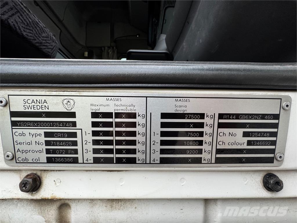 Scania 144G 6x2 Kranbil
