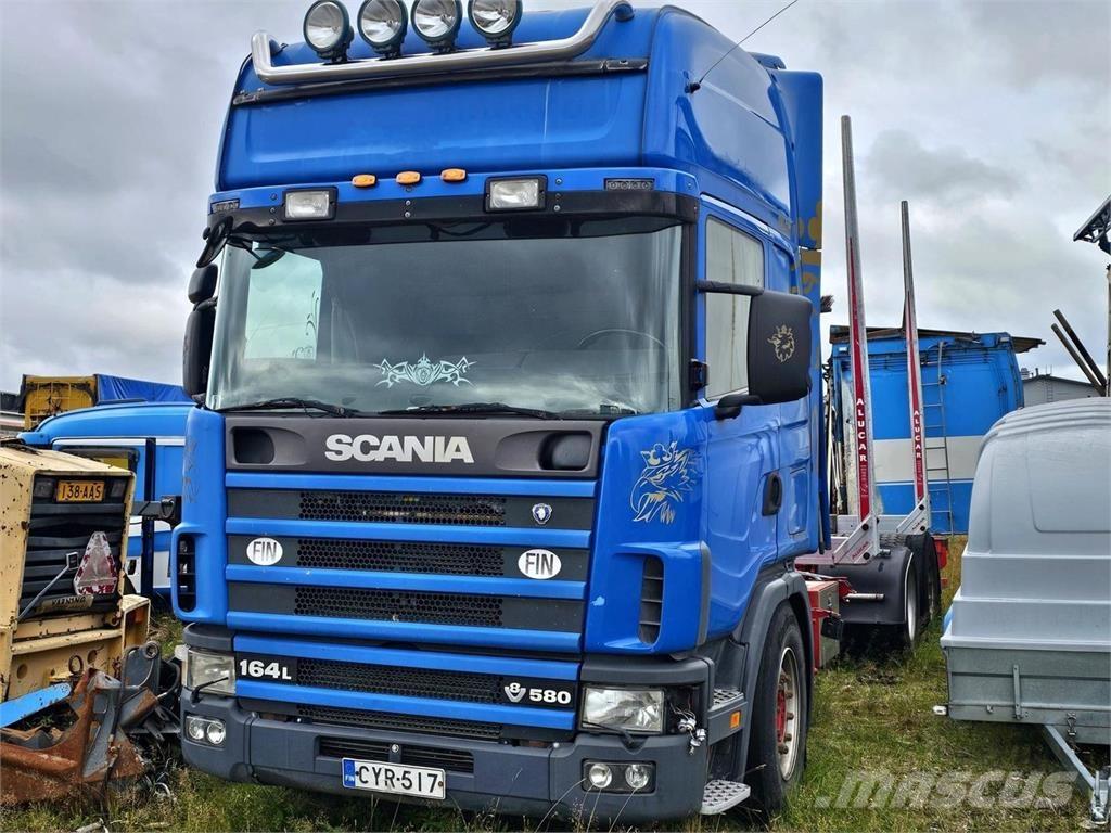 Scania 164L 6x2 Tømmerbiler