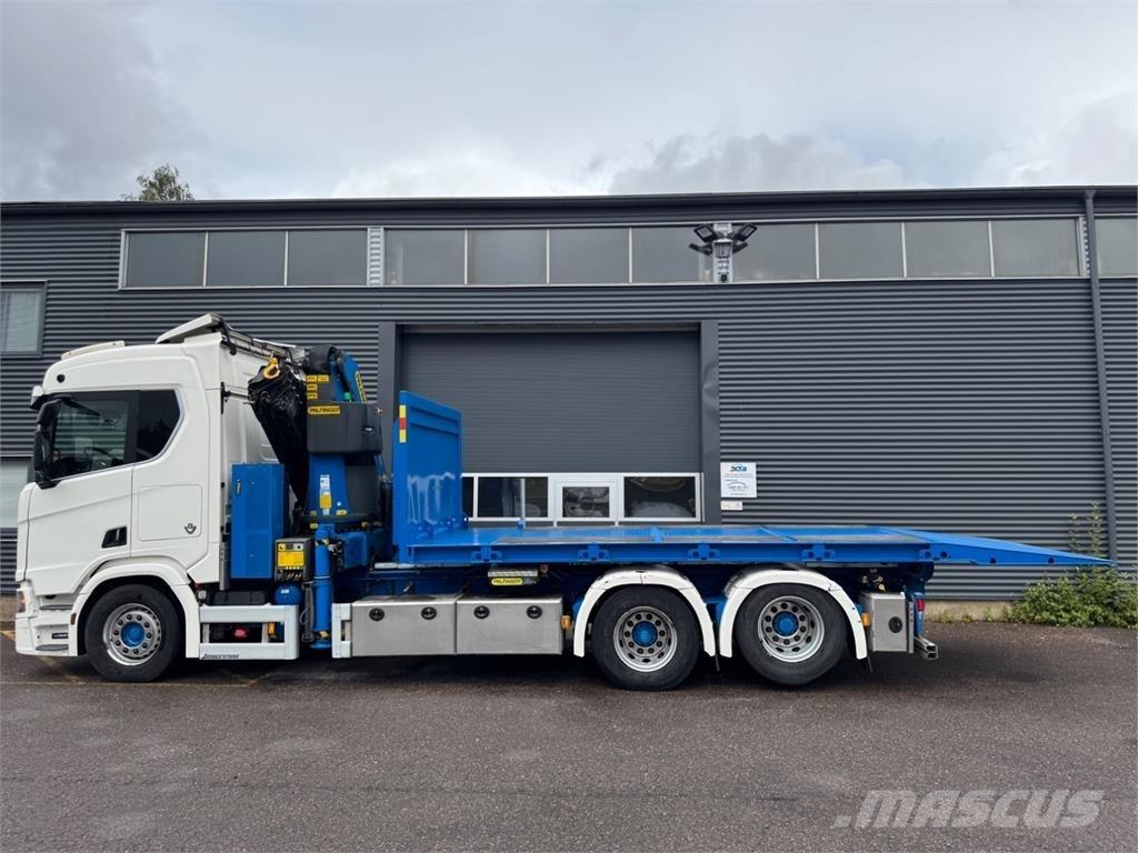 Scania R580 6X2 Kranbil