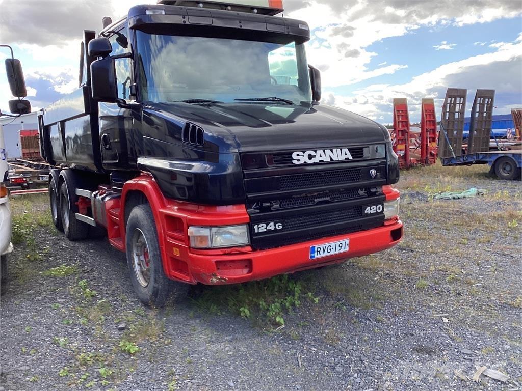 Scania T 124 Tippbil