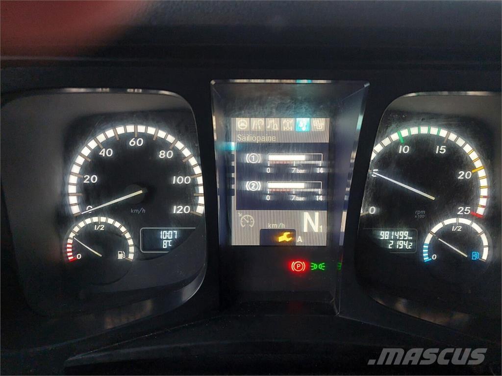 Sisu CK16M 8x4 Tømmerbiler