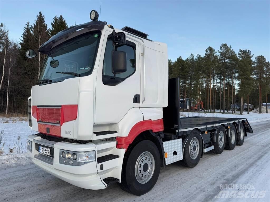 Sisu R500 Spesialbiler for transport av skogsmaskiner