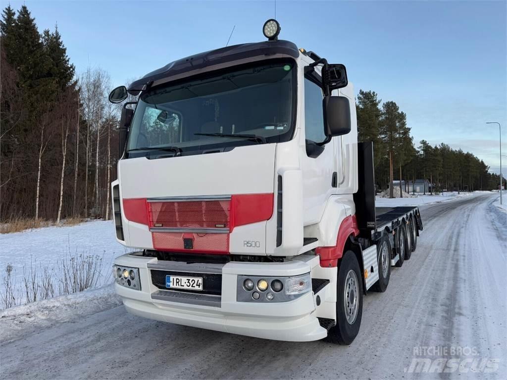 Sisu R500 Spesialbiler for transport av skogsmaskiner