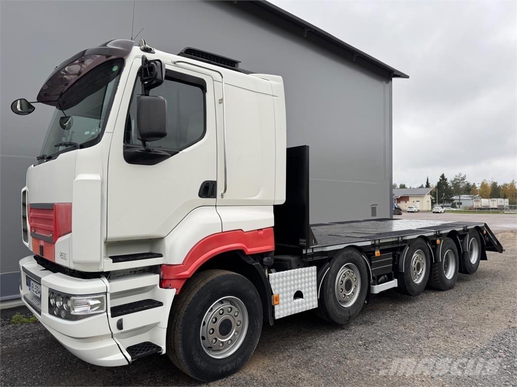 Sisu R500 10x4 Spesialbiler for transport av skogsmaskiner
