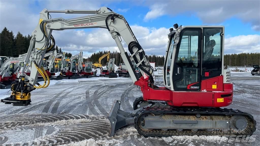 Takeuchi TB280FR Midigravere 7 - 12t
