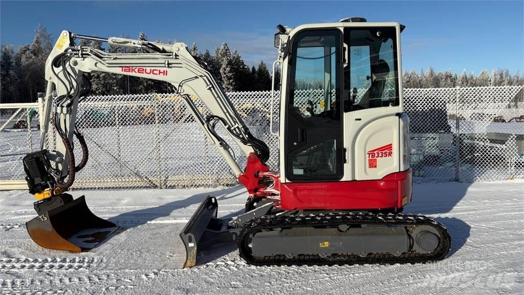 Takeuchi TB335R Minigravere <7t