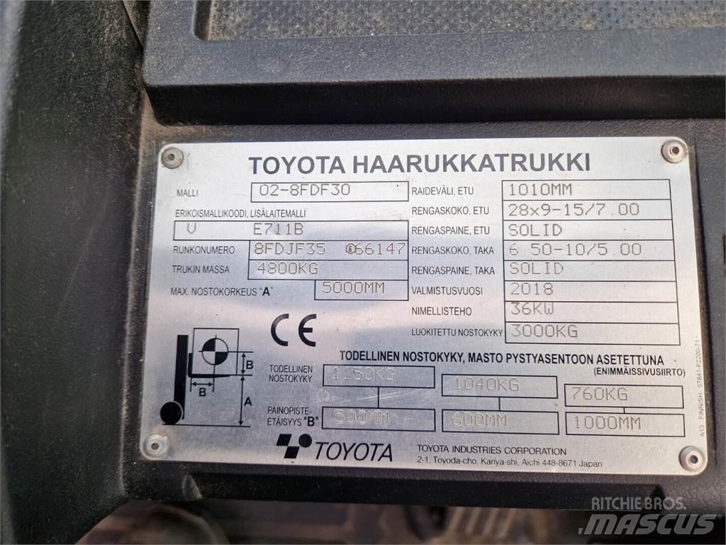 Toyota 02-8FDF30 Diesel Trucker
