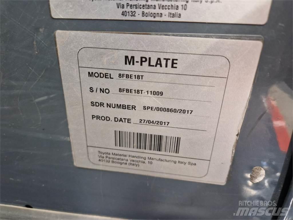 Toyota 8FBE18T Elektriske trucker