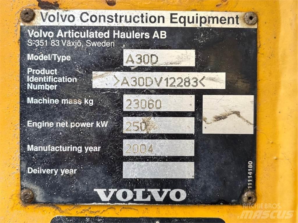 Volvo A 30 D Rammestyrte Dumpere
