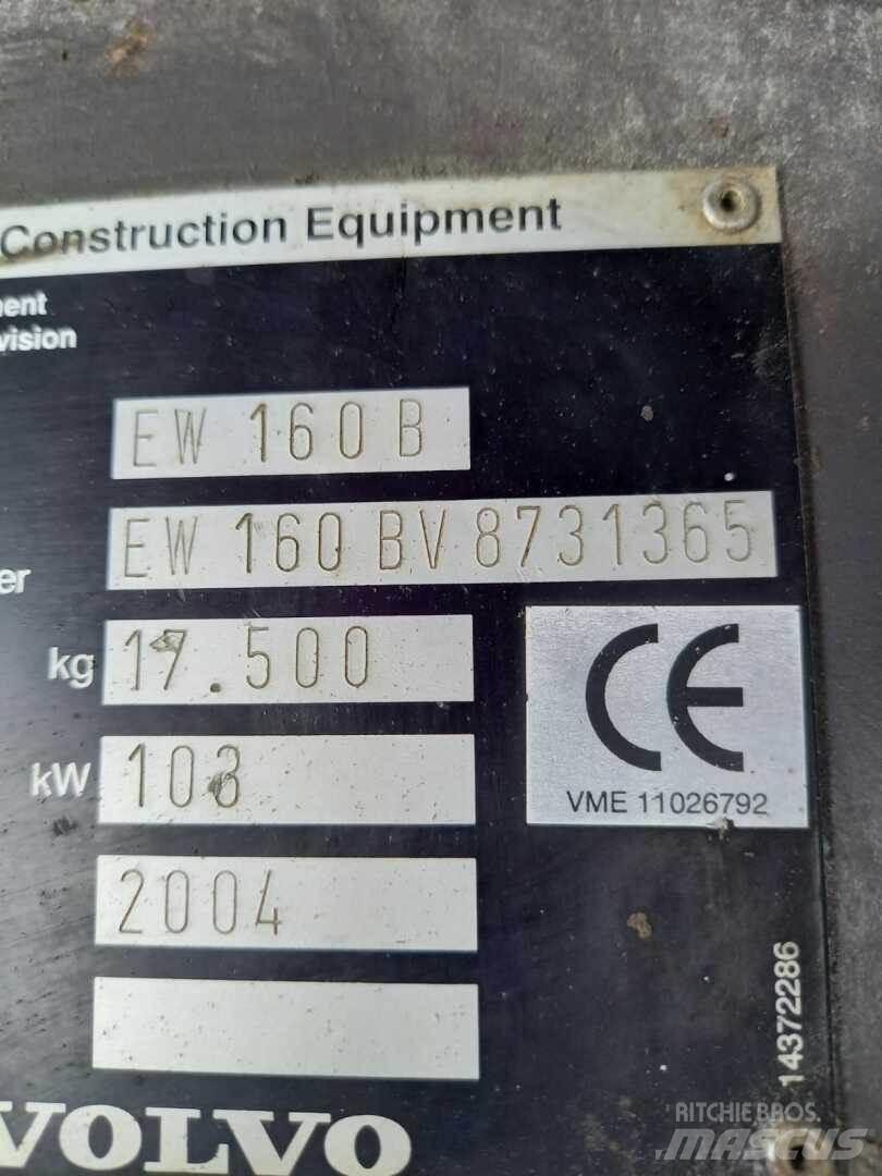 Volvo EW 160 B Beltegraver