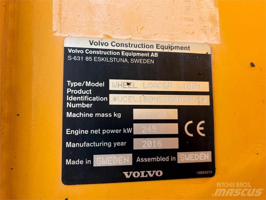 Volvo L 180 H Hjullastere