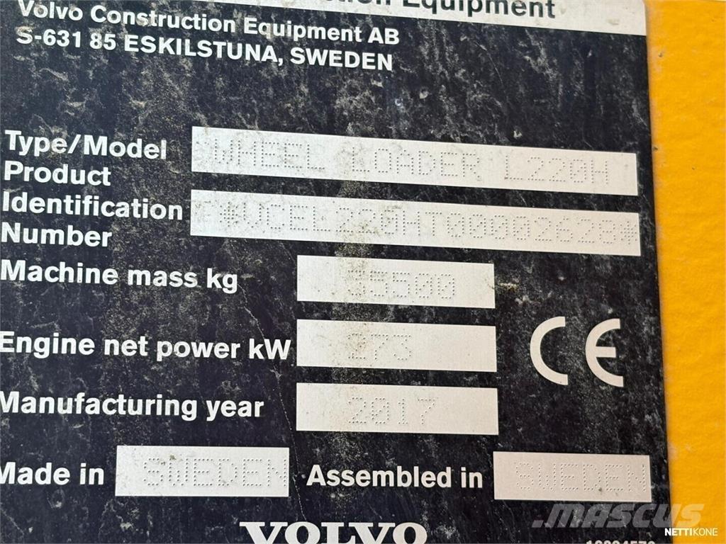 Volvo L 220 H Hjullastere