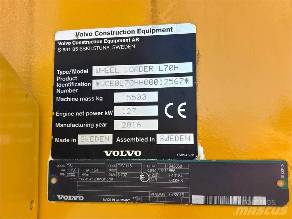 Volvo L 70 H Hjullastere