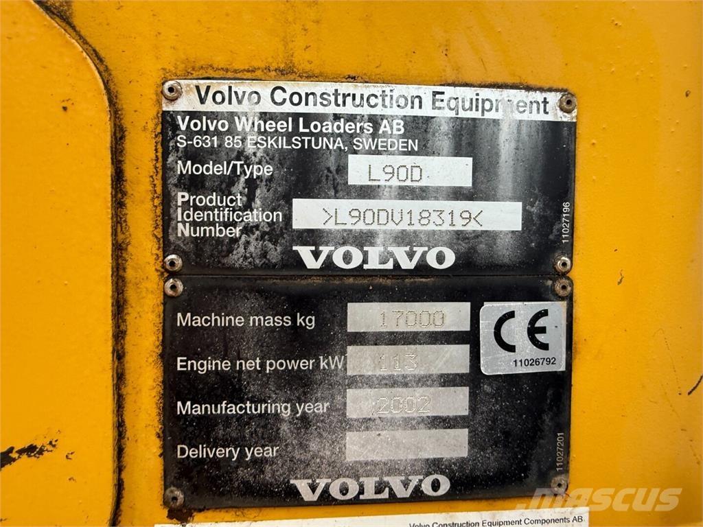 Volvo L90D Hjullastere