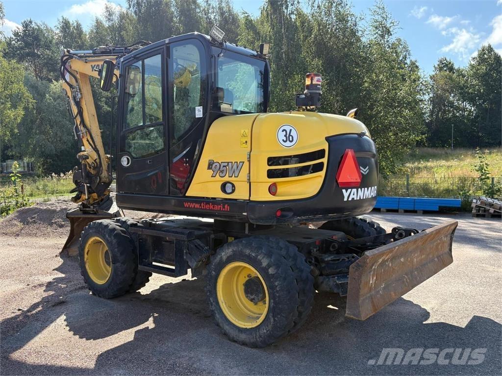 Yanmar B 95 W Hjulgravere