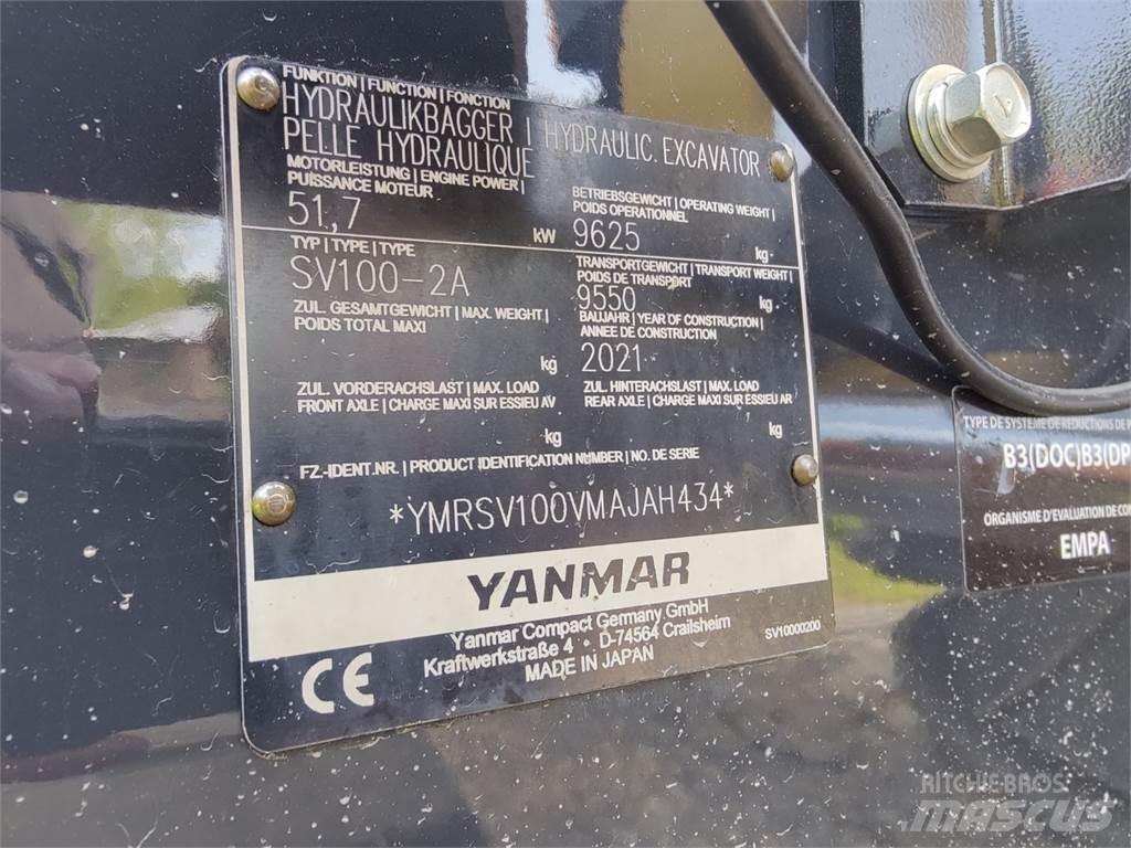 Yanmar SV100-2 Midigravere 7 - 12t
