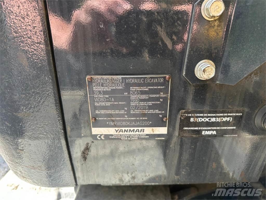 Yanmar Vio 80-1A Midigravere 7 - 12t