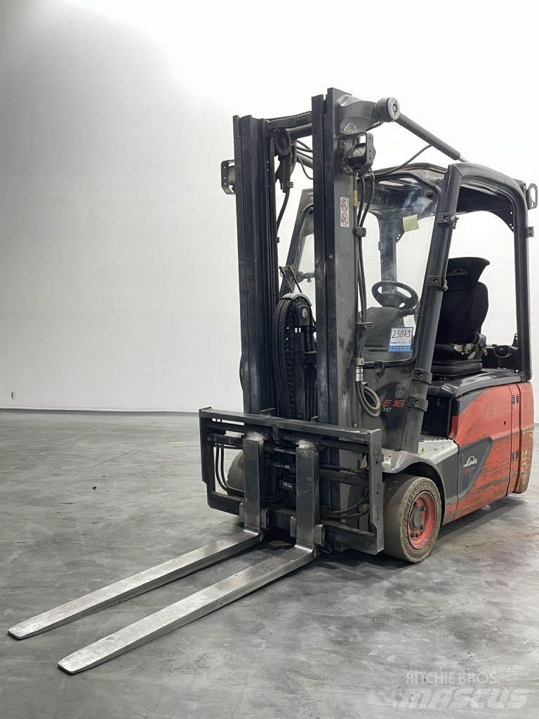 Linde E16-02-386 Elektriske trucker