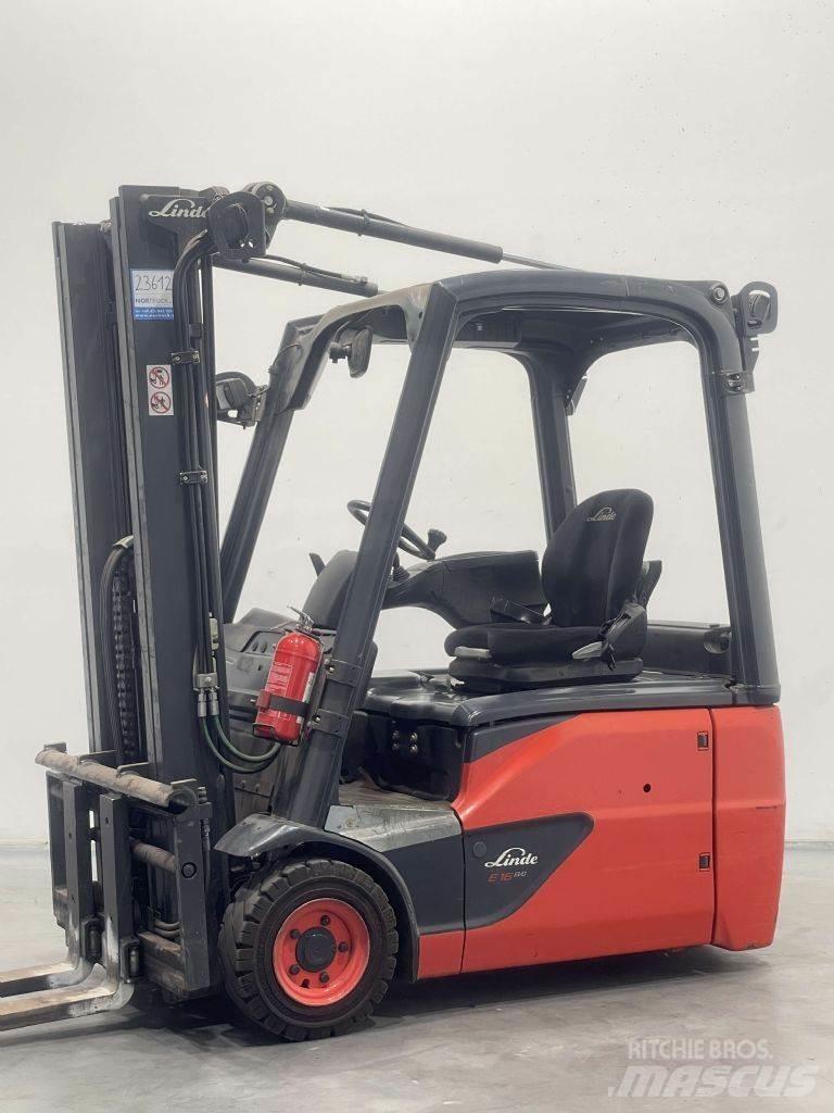 Linde E16-02-386 Elektriske trucker
